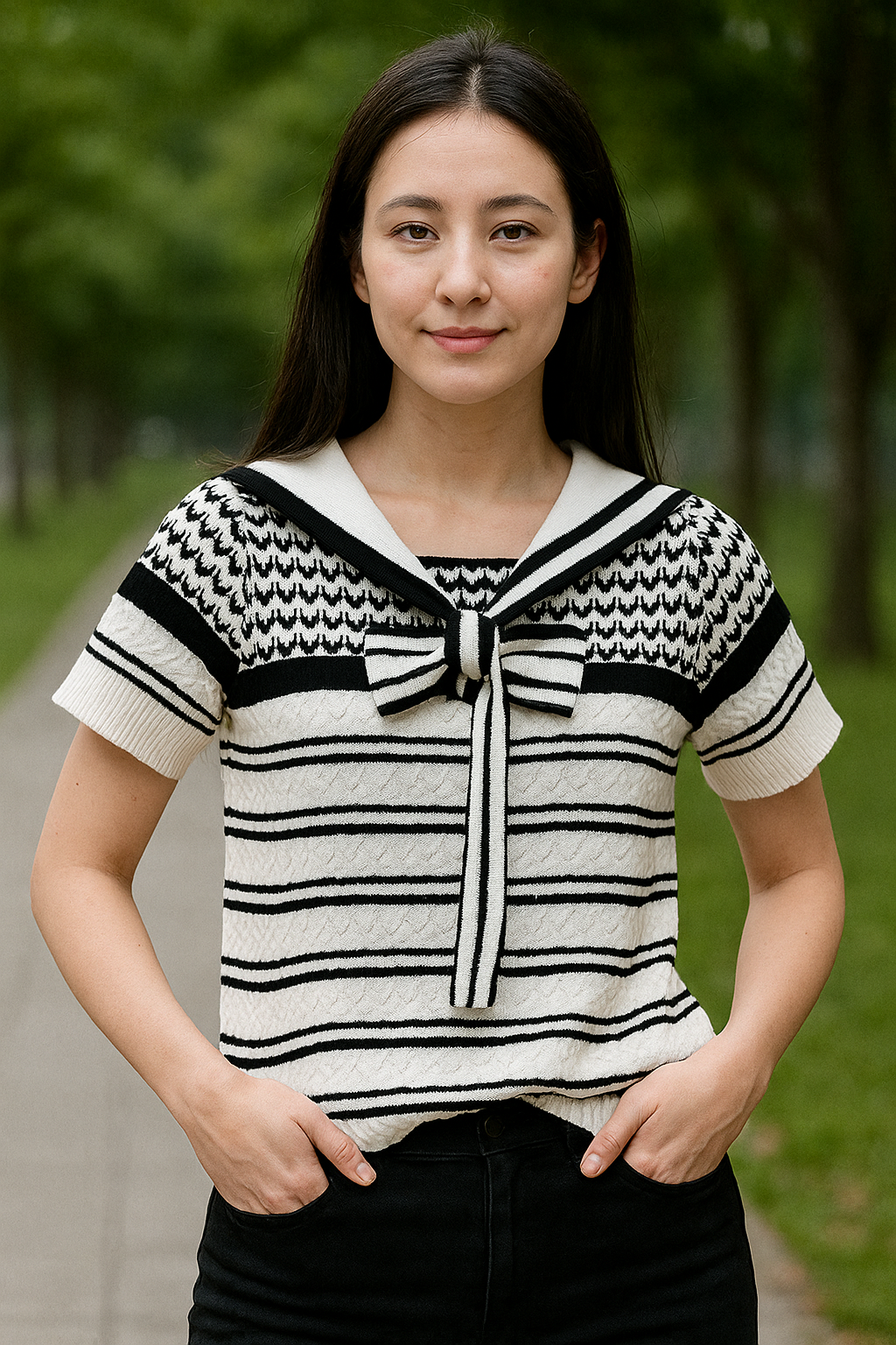 TRENDY BOW TOP