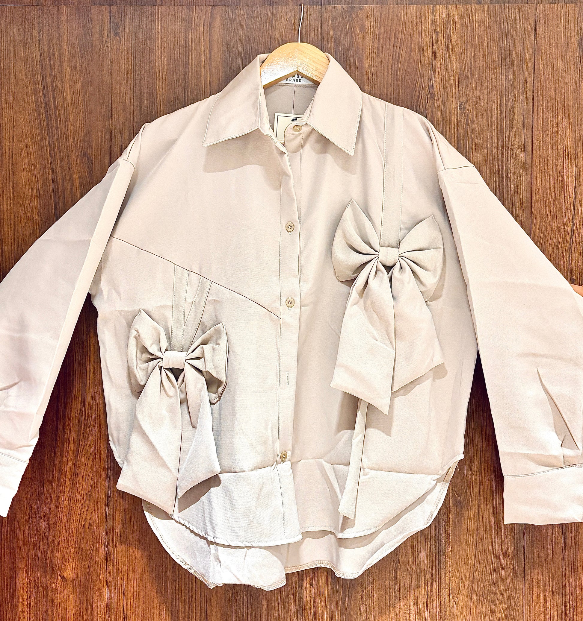 BIG BOW SHIRT